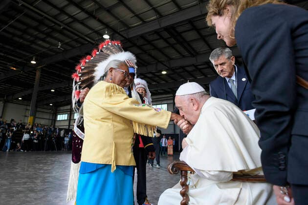 Canada, Pope Francis in Alberta