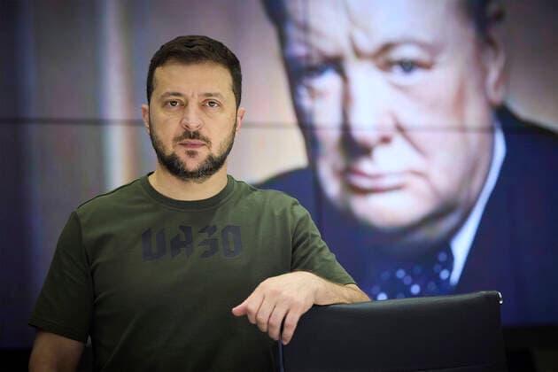 Ukraine conflict, Volodymyr Selensky honoured with Churchill Leadership Award
