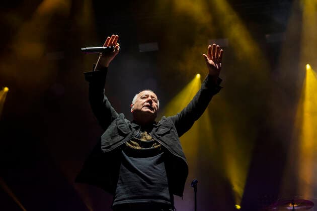 Simple Minds concert in Santander
