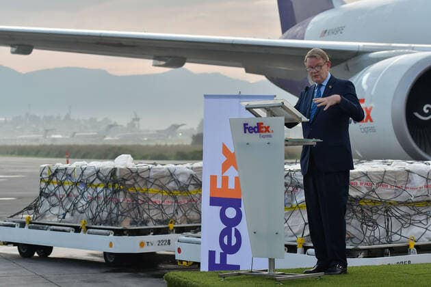Mexico, arrival of BionTech-Pfizer vaccine in Toluca