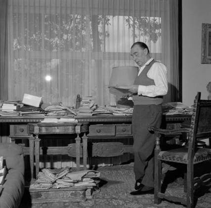 Erich Maria Remarque -author of Nothing New in the West, archive pictures