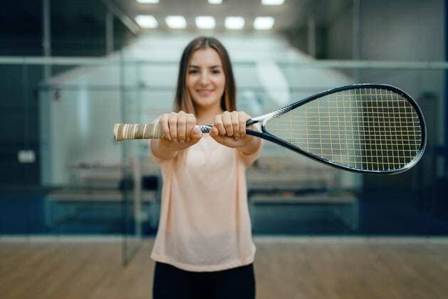 IMAGO Creative: Indoor sports in winter, squash
