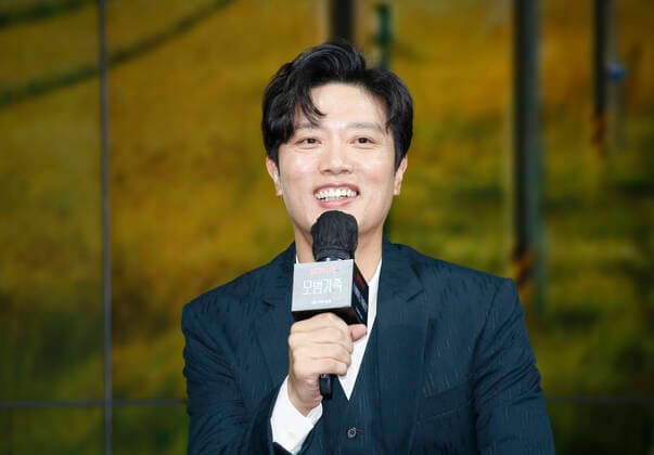 Netflix series A Model Family, press event in Seoul