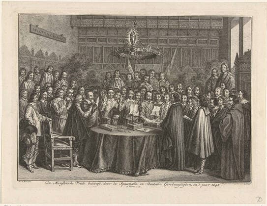 IMAGO International History, Thirty Years War, Peace of Westphalia in Münster and Osnabrück 1648
