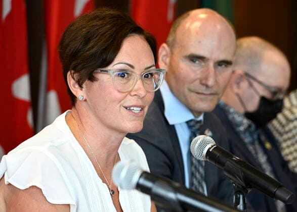 Canada, Press Conference with Dr Leigh Chapman and Jean-Yves Duclos in Ottawa