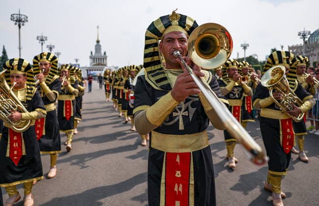 Russia, Military Music Festival in Moscow