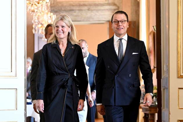 Prince Daniel of Sweden and Minister of Trade Anna Hallberg award Export Prize in Stockholm