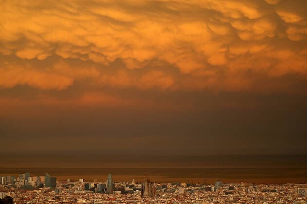 Calendar motifs: Cloudy moods