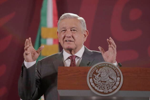 Mexico, Andres Manuel Lopez Obrador Press Conference in Mexico City