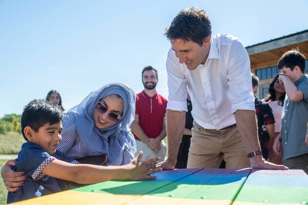 Canada, Prime Minister Trudeau visits Ontario