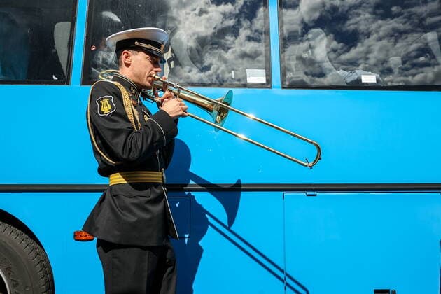 Russia, Military Music Festival in Moscow