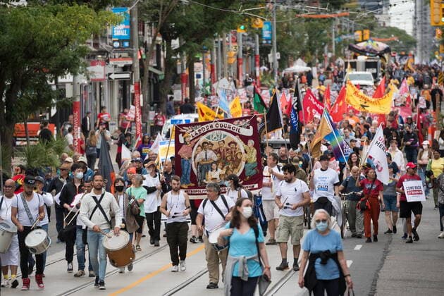 Canada, Labour Day in Toronto