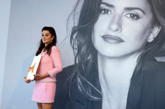 San Sebastian Film Festival, Penelope Cruz receives the National Cinematography Award