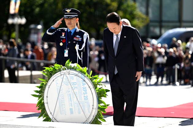 Ottawa, Yoon Suk Yeol visiting Canada