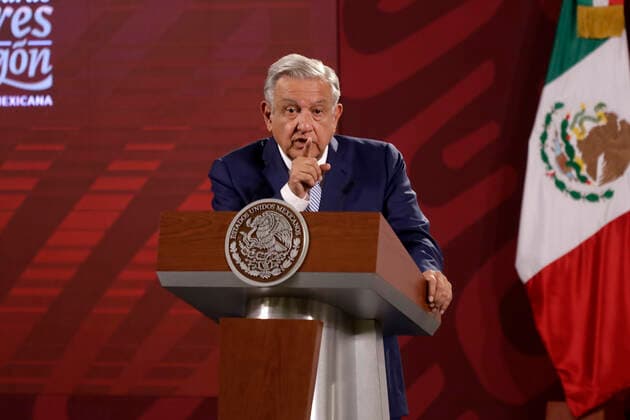 Mexico, Andres Manuel Lopez Obrador Press Conference in Mexico City