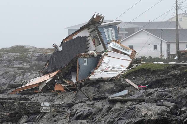 Canada, damage caused by Hurricane Fiona