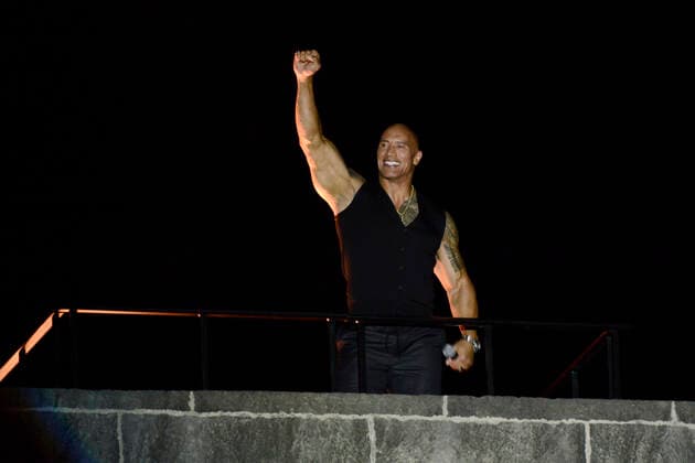 Dwayne The Rock Johnson in Mexico