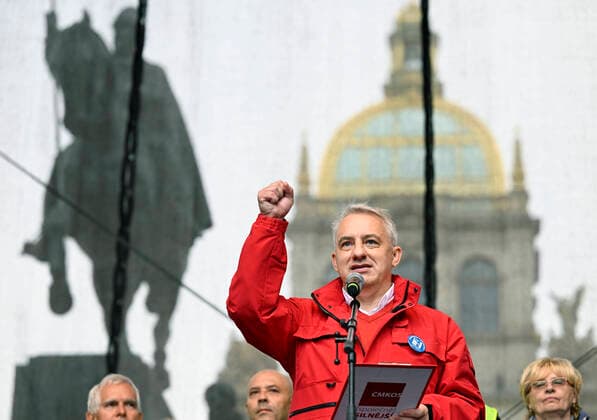 Czech presidential candidate, Josef Stredula