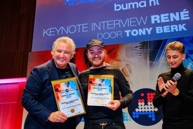 Buma NL Award ceremony in Utrecht