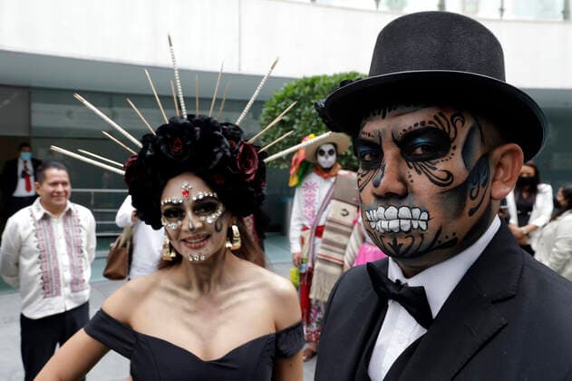 Mexico, Dia de Muertos Press Event
