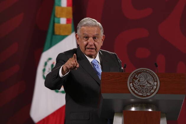 Mexico, Andres Manuel Lopez Obrador Press Conference in Mexico City