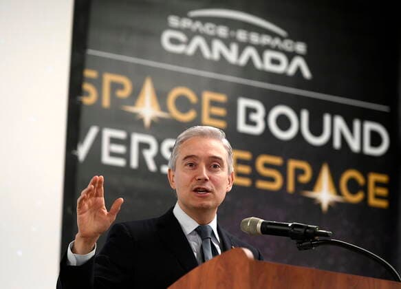 Canada, Francois-Philippe Champgne Press Event in Ottawa