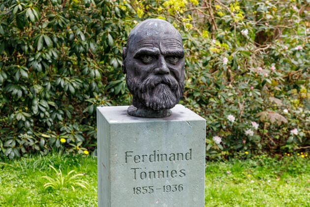 Ferdinand Tönnies, 90th anniversary of his death on 9 April