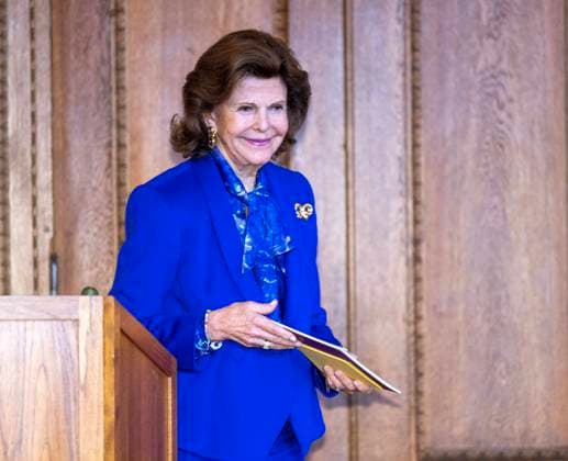 King Silvia of Sweden at the Child10 Award Ceremony in Stockholm