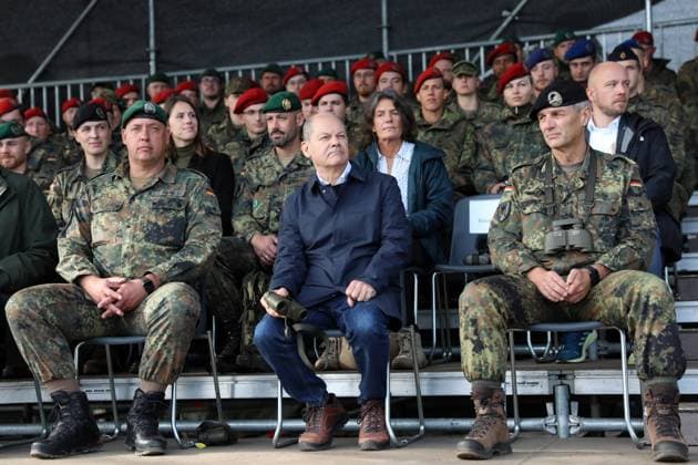 German government authorises more arms exports than ever before, archive images