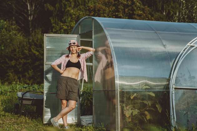 IMAGO Creative, Garden, cultivation in greenhouse