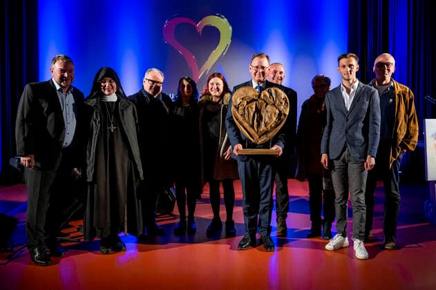 Weimar, award of the Lionheart Peace Prize to Bodo Ramelow