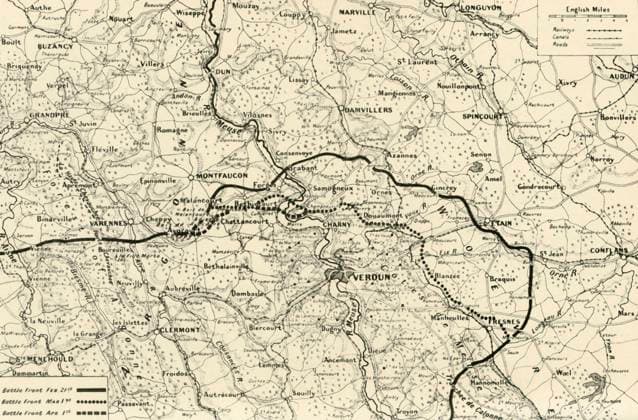 IMAGO International History, Archive, First World War, WWI, Battle of Verdun 1916