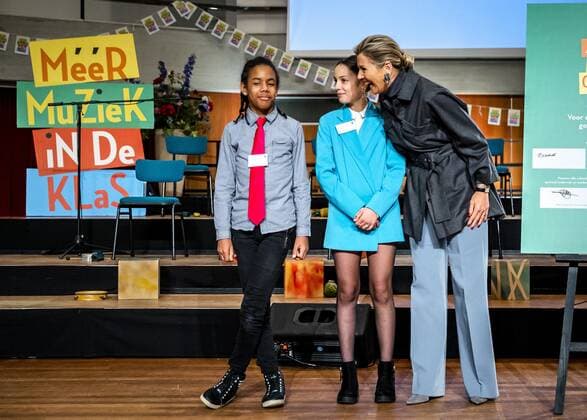 Netherlands, Queen Maxima visits music centre in Hilversum