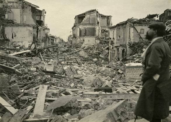 IMAGO International History, The most severe earthquakes, Italy, Messina 1908