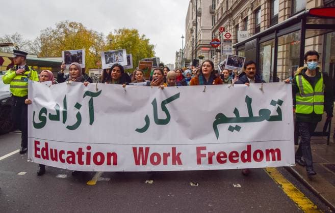 Women under Taliban rule, school ban and hijab compulsion