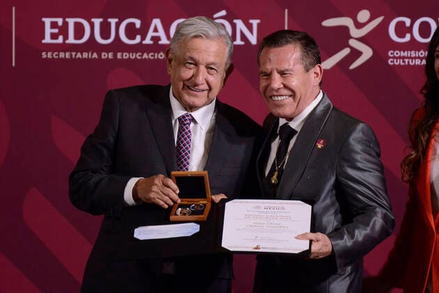 Mexico, Andres Manuel Lopez Obrador during the National Sports Awards Ceremony