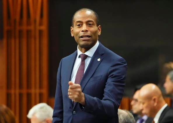 Canada, Greg Fergus becomes first black elected Speaker of the House of Commons, archive image