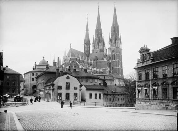 IMAGO International History, Sweden, Buildings, Uppsala Cathedral 1260