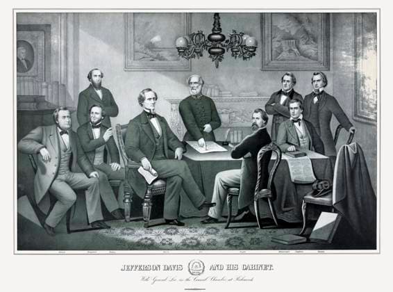 IMAGO International History, Archive, American Civil War, Jefferson Davis 1808-1889, President of the Confederate States
