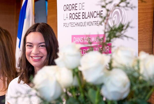 Canada, Sophia Roy receives Order of the White Rose from Ecole polytechnique de Montreal