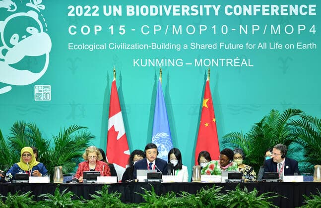 Canada, COP15 World Conference on Nature in Montreal