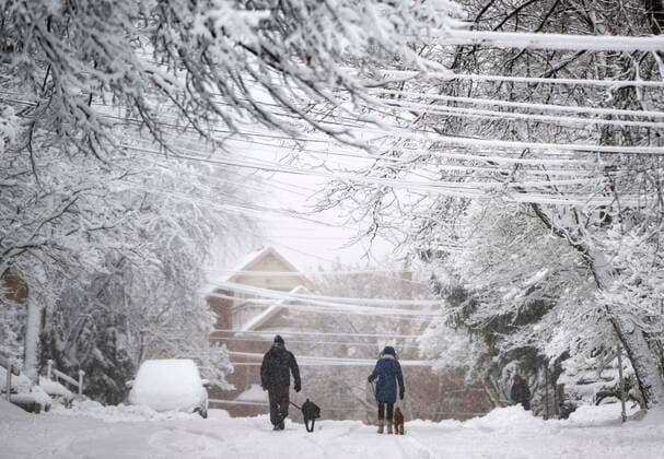 Canada, onset of winter in Ottawa