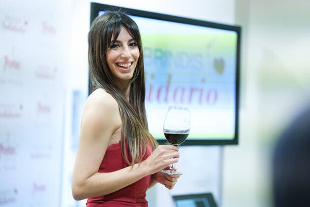 Almudena Cid at Protos Award Photocall in Madrid