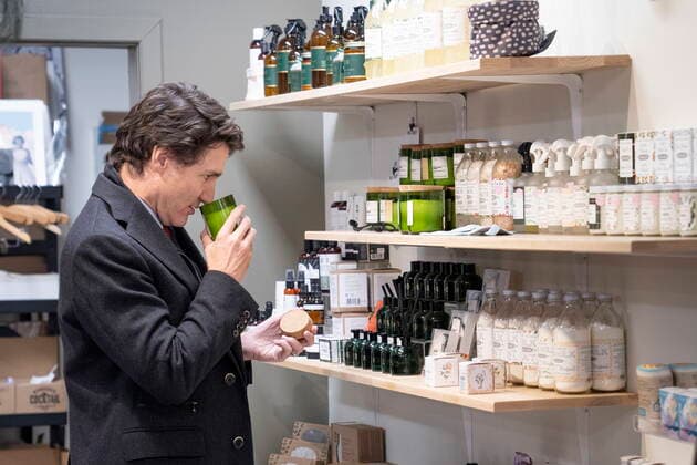 Canada, Justin Trudeau in Montreal