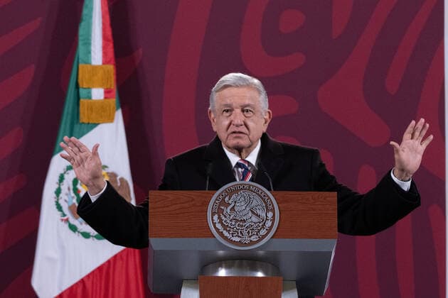 Mexico City, President Lopez Obrador Press Conference