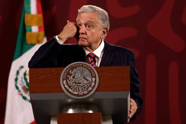 Mexico, President Andres Manuel Lopez Obrador Press Conference in Mexico City