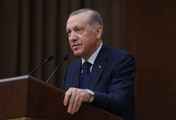 Turkey, Recep Tayyip Erdogan during an award ceremony in Ankara