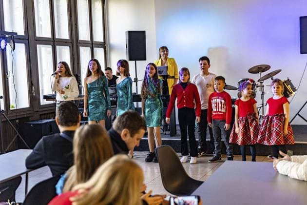NRW, Bright Kids Music School Music Studio in Witten at Ukrainian Christmas Party