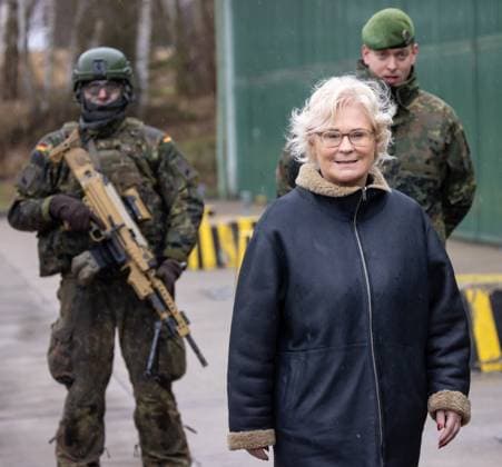 Federal Minister of Defence Christine Lambrecht resigned, archive pictures