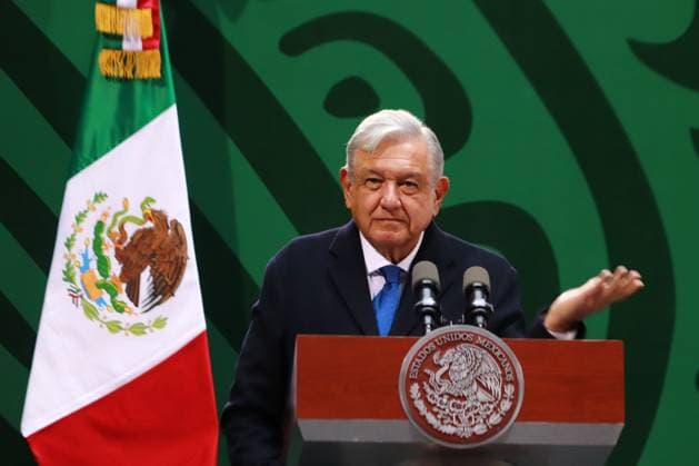 Mexico, President Andres Manuel Lopez Obrador Press Conference in Mexico City